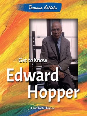 cover image of Get to Know Edward Hopper